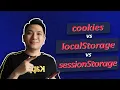 Cookies vs Local Storage vs Session Storage