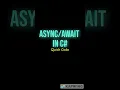 Learn async-await in C