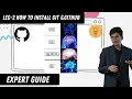 Git Github MasterClass Lec-3 How to install and properly setup git and github desktop
