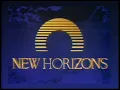 New Horizons Video Logo - Laserdisc