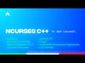 Ncurses h C 6 minuti