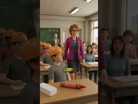 The Teacher Who Turned an Exam Into an Obstacle Course 🤯🪖