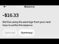 Another powerful reason not to enroll in accepting Uber cash payments by the passenger