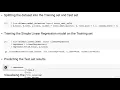4 5 Simple Linear Regression in Python Step 3