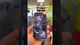 Screen Is Frozen Touch Doesn T Work Here S How You Fix It Shorts Apple Iphone13 Ios Iphone 