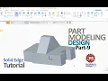 Solid Edge Tutorial Part Modeling Part-9