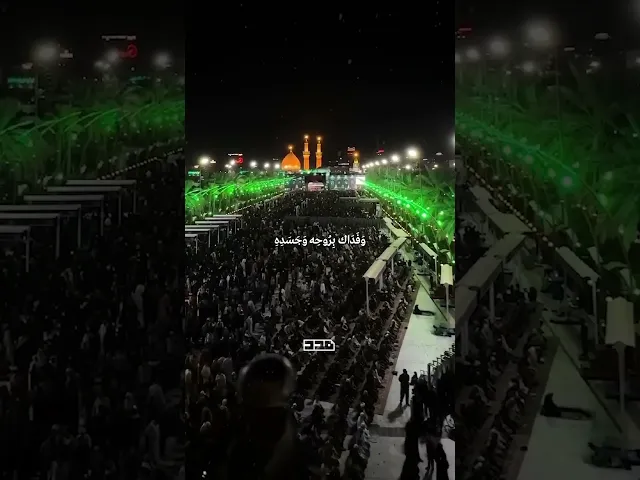 ⁣لوقاك بنفسه حد السيوف، وبذل حشاشته دونك للحتوف🤲🏻🥀#زيارة_الناحية_المقدسة #عاشورا #محرم #زيارة