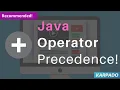 What is Operator Precedence in Java - Easy explanation from Karpado com
