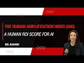 The Human ROI Score for AI HAI Sol Rashidi 2025