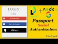 Google OAuth2 Using Passport In NodeJS