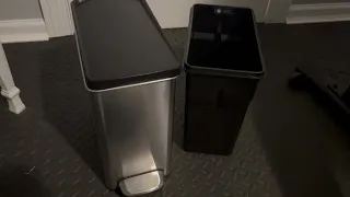 simplehuman 10 Liter 2 6 Gallon Bathroom Slim Profile Trash Can Quick Review