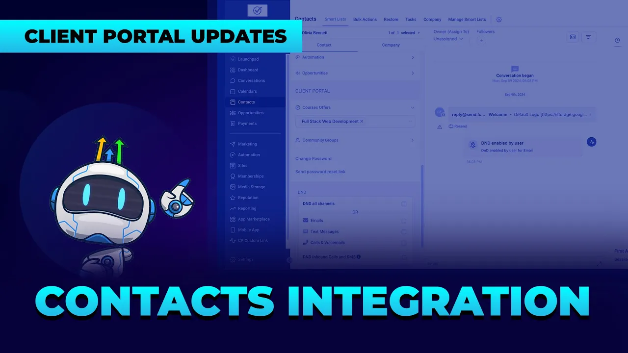 Client Portal Integrated with the CRM!