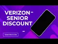 Verizon Senior Discount
