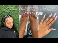 BIRT AY MAINTENANCE VLOG LARGE KNOTLESS BRAIDS MANI PEDI LASH FILL LAMINATION