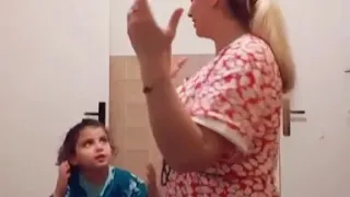 الام وبنتها في اجمل رقص شاوي 