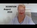 Scorpio AUGUST 2026 A MAJOR CHANGE will bring the SUN into your life