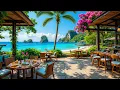 Download Lagu Positive Bossa Nova at Tropical Beach Cafe Ambience - Relaxing Jazz \u0026 Ocean Sounds for Good Mood