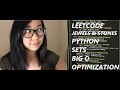 Jewels And Stones LeetCode