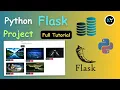 Building an Image Gallery Project with Python Flask Step-by-Step Tutorial HINDI