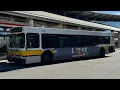 MBTA 2008 New Flyer Industries D40LF Ride on route 240