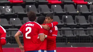 Desde la mitad de la cancha: Mira el golazo de Chile ante Colombia