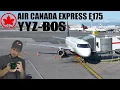 Short Flight on Air Canada Express E175 with Infinite Legroom
