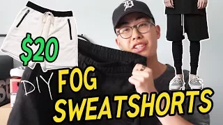 Download STREETWEAR DIY: DRAWSTRING SWEATSHORTS + GIVEAWAY! (CHEAP ALTERNATIVE TO FOG COLLECTION SWEATSHORTS) MP3