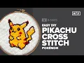 Pokemon Cross Stitch Tutorial - Free Pattern B-Sides