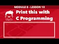 Module 8 - Lesson 10 Print full rectangular pattern using for loop Learn Programming