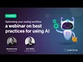Optimizing your coding workflow best practices for using AI