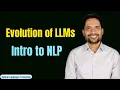 Evolution of LLMs From RNN to Transformer Natural Language Processing NLP
