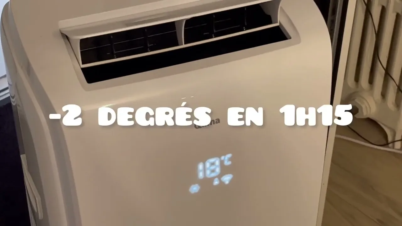 Test réel du climatiseur mobile Qlima P528 pour choisir son appareil