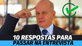 ENTREVISTA DE EMPREGO 2025 I 10 PERGUNTAS E RESPOSTAS MAIS IMPORTANTES