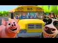 Download Lagu Wheels On The Bus + Old MacDonald Had A Farm - Kids Songs and Nursery Rhymes | BabaSharo TV