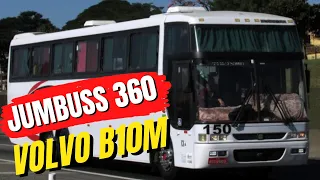 UM BUSSCAR JUMBUSS 360 VOLVO B10M, DO JEITO QUE VOCÊ ESPERA!