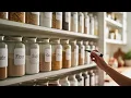 Organizing Pantry Jars and Labels Easy Kitchen Hacks