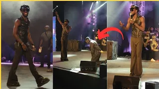 watch black sherif surprises arathejay at his debut concert jesus christ 2 