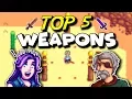 STARDEW VALLEY - TOP 5 BEST WEAPONS