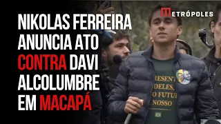 “Ri agora, Moraes”, diz Nikolas Ferreira após ato com Flávio Bolsonaro em São Paulo