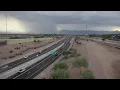 Monsoon storms developing around the Valley Thursday