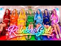 The Rainbow Girls Are Pregnant Which Color Mom Is the Best