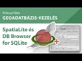 SpatiaLite es DB Browser for SQLite