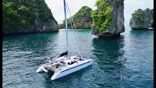 Andaman Sea Sailing: Screecher Test, Boat Repairs & Thailand Check-in