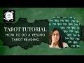 How to do a Tarot Reading - simple and easier than you think