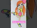 Bratz coloring page