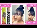 1 99 HOW TO Diy CHINESE BUN BANGS NO BUN OR BANGS NEEDED Just Braiding Hair