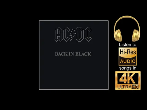 Download MP3 AC DC - Hells Bells. High Res Audio played in 4k. Highest audio quality possible on YouTube