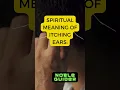 Spiritual Meaning of Itching Ears