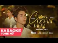 Download Lagu CƠM ĐOÀN VIÊN - THÀNH ĐẠT | KARAOKE TONE NỮ ( BEAT CHUẨN )