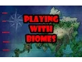Fantasy worldmap with biomes